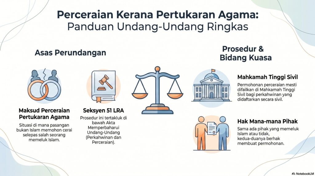 penceraian kerana petukaran agama