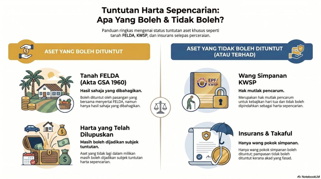 tuntut harta sepencarian
